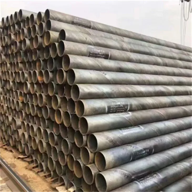 Bezšvíková špirálová oceľová rúrka zváraná uhlíkom