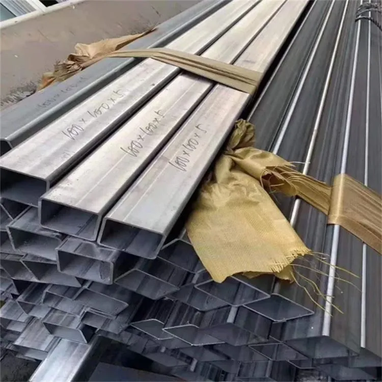 Obdĺžniková štvorcová rúrka z uhlíkovej ocele Ast52