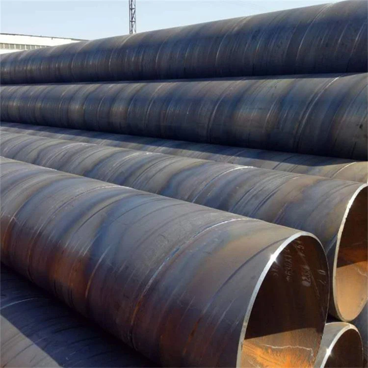 S235jr špirálovo zváraná čierna trubica