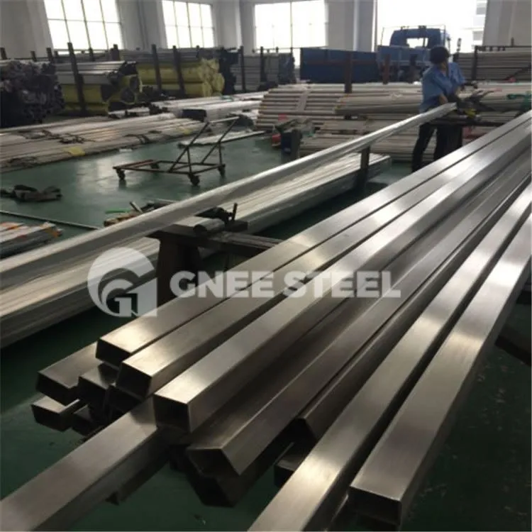 Štvorcová rúrka z nehrdzavejúcej ocele pre mechanické